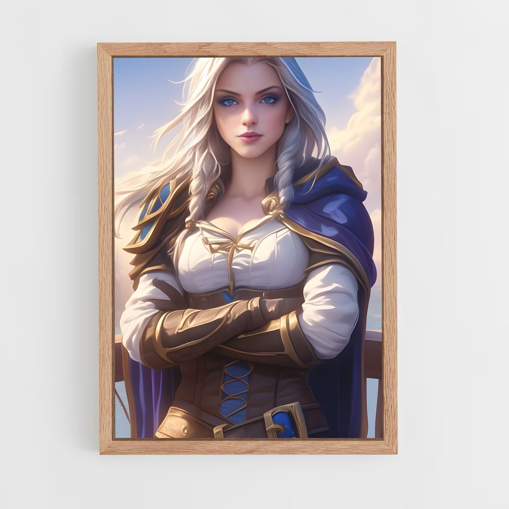 Poster Jaina, La Gardienne des Glaces – affiche World of Warcraft (vue 4)